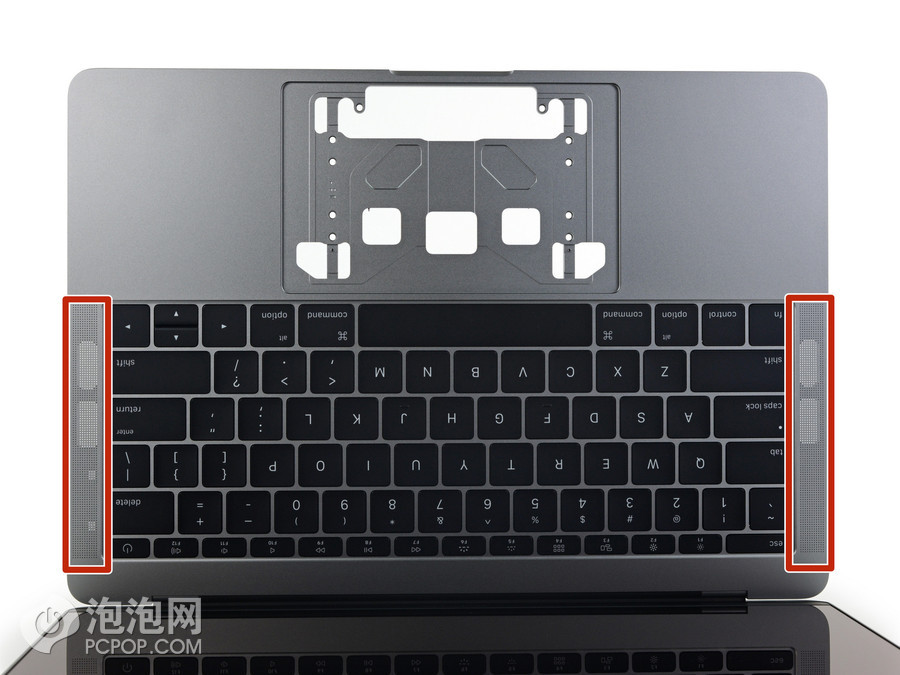 2016款无Touch Bar版MacBook Pro 13拆机解析