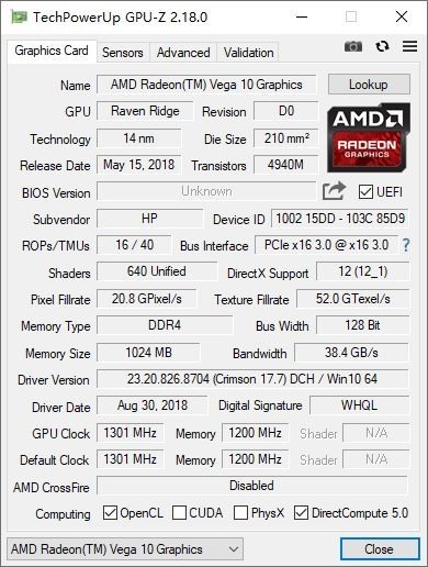全新惠普战66二代AMD版评测 