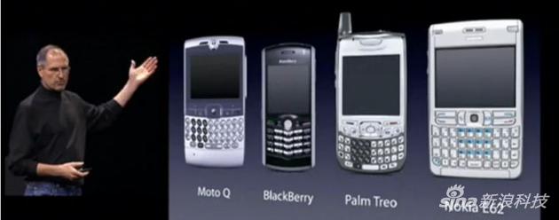 iPhone风靡之前手机的样子