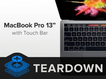 2016款Touch Bar版Macbook Pro 13拆机解析