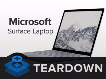 用户根本拆不了 微软Surface Laptop笔记本拆机解析