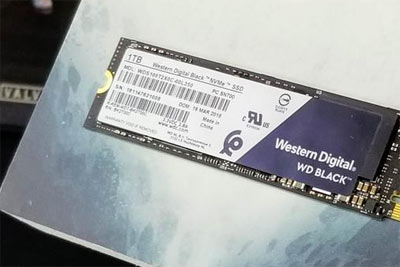 西部数据发布Black 3D NVMe SSD：为游戏定制